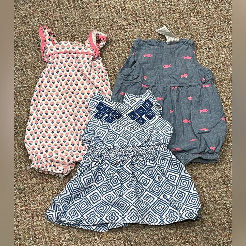🌼4/$25🌼 Baby 6 Month Summer Mixed Bundle